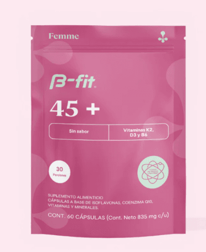 Multivitamínico para Mujeres 45+ años Premium - 60 Cápsulas Veganas | 30 Porciones