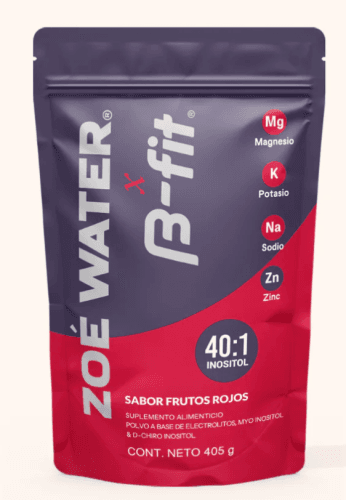 Electrolitos con Inositol Zoé Water x B-Fit - Polvo